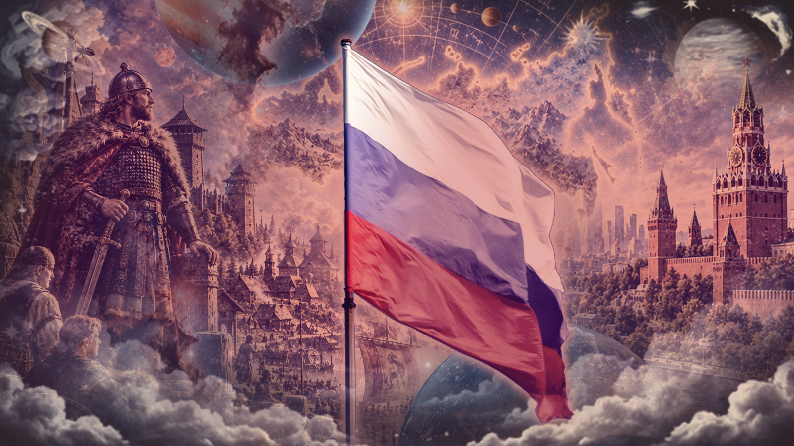 Иллюстрация к статье: От призвания Рюрика до единой России: что небо пророчило русскому государству